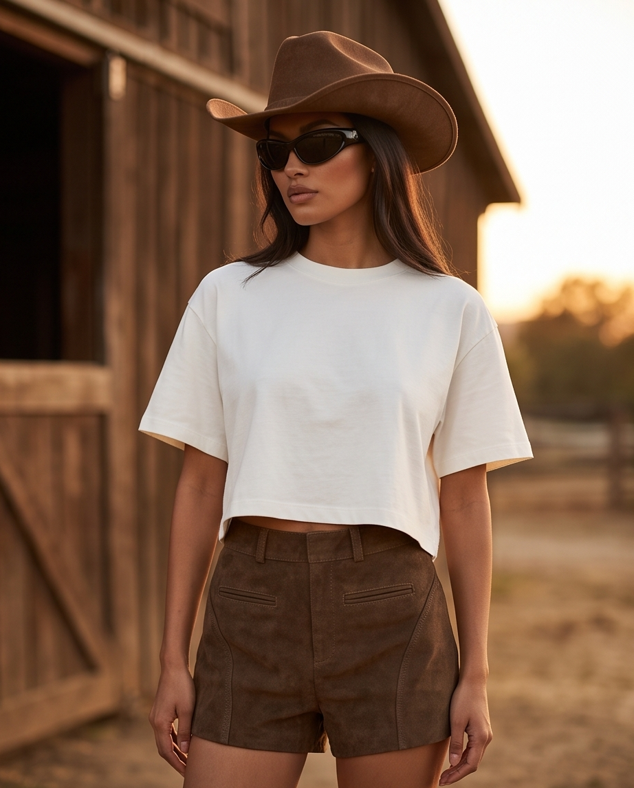The MAMI LEATHER SHORTS